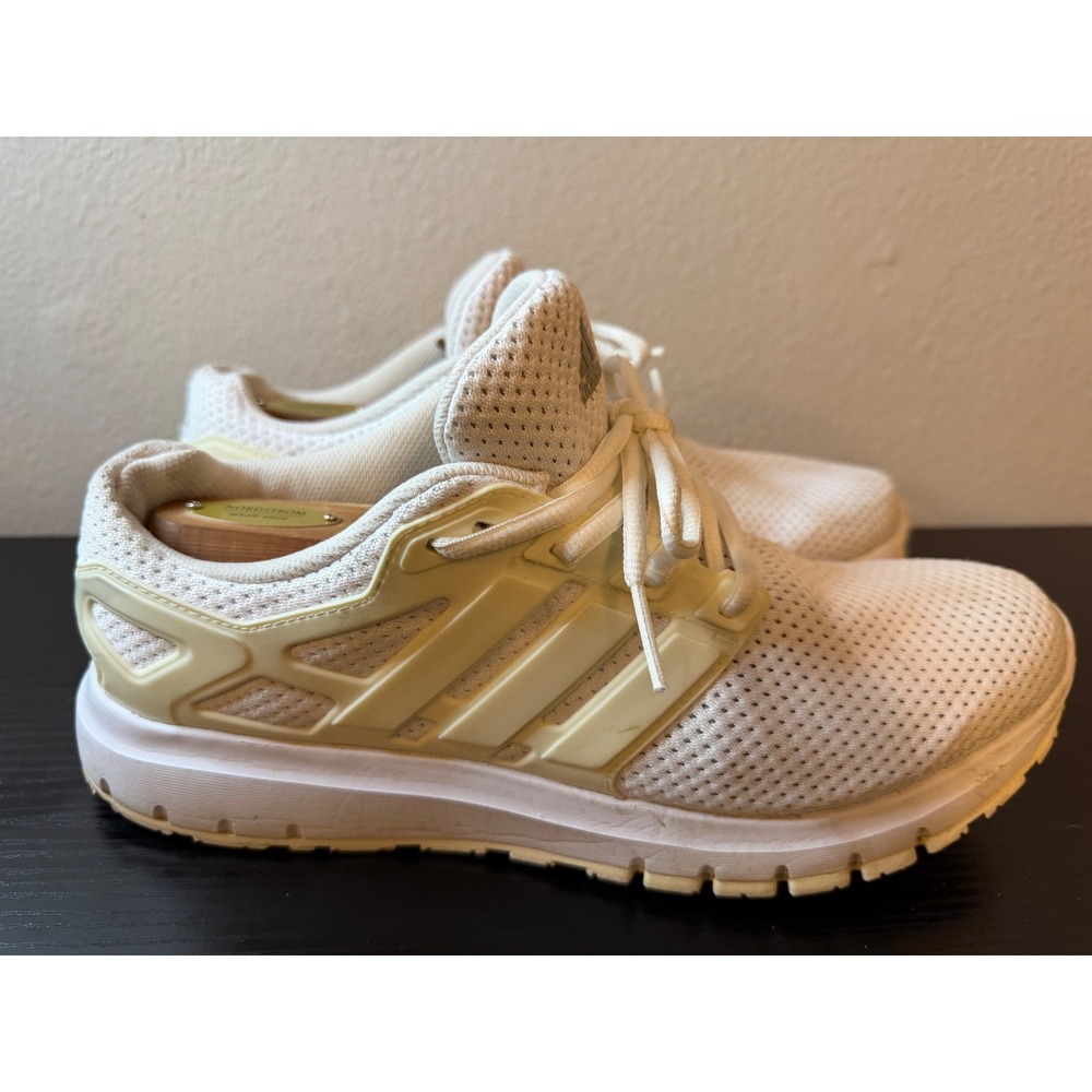 Adidas Energy Cloud V Mens Size 11 White Cream Running Shoes BY2207